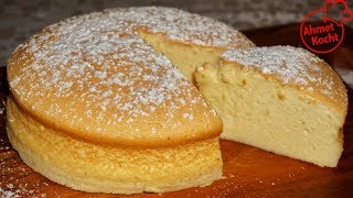 Japanischer Käsekuchen  japanese cheesecake  Ahmet Kocht  japanisch backen  Folge 338 [upl. by Mutua]