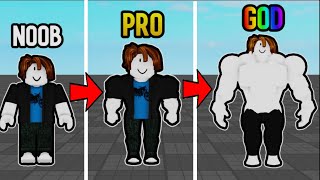 ROBLOX STRONG SIMULATOR PART 1 [upl. by Piefer473]