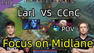 CCnC Invoker VS Larl Riki  Focus on Midlane  737d [upl. by Gunas]