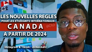 Etudier au Canada Les Nouvelles Exigences à Connaître Absolument pour les Étudiants Internationaux [upl. by Anaihk]