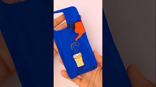 Phone back cover ideas 💡👀backco newsong ytshorts craftidea backcovercase art diy craft [upl. by Javler228]