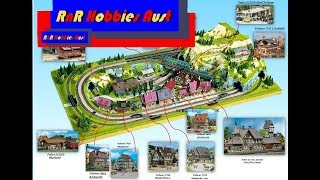 RnRHobbies Aust Noch Staufen layout 2018 [upl. by Schnur]