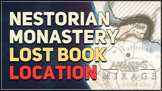 Nestorian Monastery Lost Book Location Assassins Creed Mirage Harbiyah [upl. by Sivar]