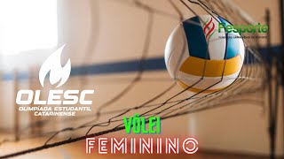 VOLEIBOL FEMININO  OLESC  Olimpíada Estudantil Catarinense 2024 [upl. by Ronacin]