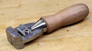 Making A Jewelers Hand Vise  Milling And Lathe Work [upl. by Adieno264]