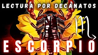 🌟PREDICCIONES de ESCORPIO de SEPTIEMBRE POR DECANATOS [upl. by Eeleak]