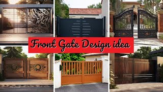 100 Front Gate Design Ideas to Elevate Your Home Entrance [upl. by Beverlee]