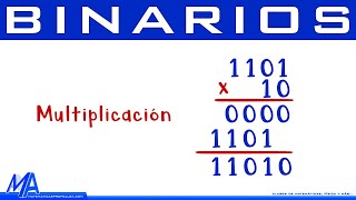 Multiplicación Binaria [upl. by Jolyn]