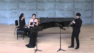 FKrommer  Concerto in Eb Op91 for 2 Clarinets and Piano [upl. by Atniuq]