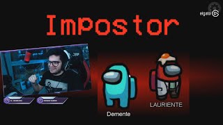 POR POCO EL DEMENTE IMPOSTOR EN AMONG US [upl. by Hemetaf]