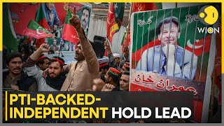 Pakistan Election Result 2024 PTIbackedindependent candidates take the lead in Pak polls  WION [upl. by Ttirrem]