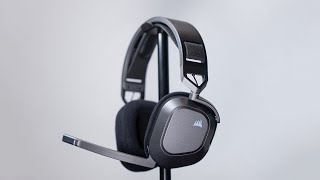 CORSAIR HS80 MAX WIRELESS Gaming Headset Unboxing [upl. by Casie]