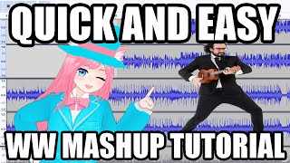 how I make my mashups with audacity will wood edition [upl. by Daphna80]