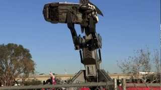 Monster jam Anaheim 2013  Robosaurus [upl. by Kayle459]