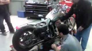 Harley Davidson and The Marlboro Man ORIGINAL MOVIE FXR quotReal Dealquot First Firing BLACK DEATH [upl. by Berkman899]