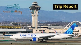 Trip Report  Los Angeles to Chicago  United Airlines  Boeing 777200 [upl. by Hortensa34]