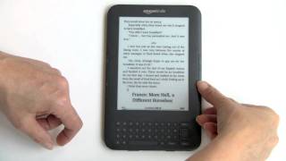 Amazon Kindle 3 Video Review [upl. by Enaffit105]