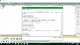 Enable Password  Privileged EXEC mode access [upl. by Dloraj]