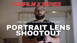 The BEST Portrait Lens for Fujifilm X Series Cameras  Quick Shootout [upl. by Egduj69]