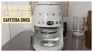 CAFETERA DE GOTEOFILTRO SMEG DESEMPAQUE Y PRIMER USO [upl. by Akemehs]