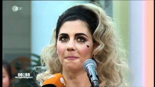 HD Marina and the Diamonds  Short Interview ZDF Morgen Magazin 29052012 [upl. by Burn]