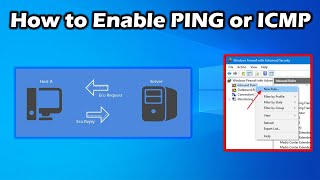 How to Enable PING or ICMP [upl. by Atilahs719]