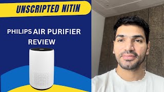 Honest Review of my Philips Air Purifier by UNSCRIPTED NITIN [upl. by Lemyt]