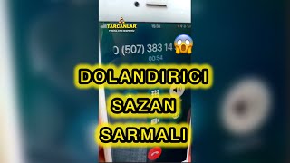 DOLANDIRICI “ sazan sarmalı” OLAYINA DİKKAT EDELİM [upl. by Yvaht]