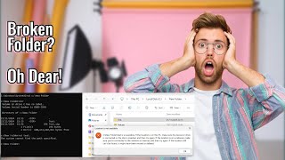 Broken Folder Nightmare Windows Cant Access It [upl. by Ettennyl224]