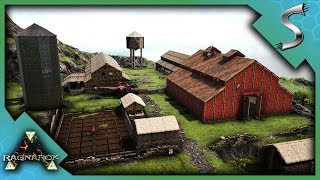 A TOUR OF EVERY OUTPOST THE ULTIMATE WORLD TOUR  Ark RAGNAROK DLC Gameplay S3E100 [upl. by Rieth]