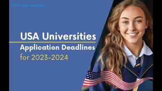 Spring January Intake in USA 2024 Deadline amp Universities  India [upl. by Ragse]