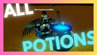 The ONLY potion guide youll ever need in Slap Battles  ALL POTIONS [upl. by Gunn338]