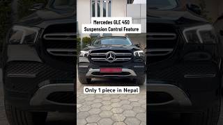 Mercedes GLE 450 Nepal Individual suspension control system nepalivlog automobile [upl. by Bedelia]