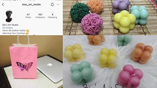 Candles customize candles  trendy candles [upl. by Yrhcaz13]