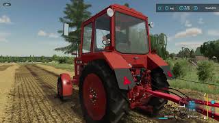 Farming Simulator 22 Baranya Agro Map Búza aratás 04 Claas Dominator 106 MTZ82 [upl. by Sanford]