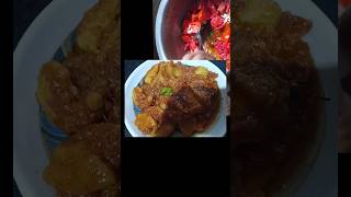 PotatoampTomatoCurryshort shortytshorts cookingfood foodfoodshorttrendingrecipe trending [upl. by Chow]