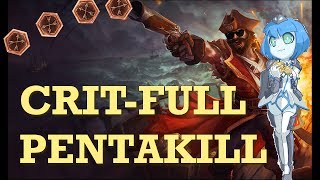 LoL URF 2014 EPIC Gangplank Pentakill [upl. by Eramat352]