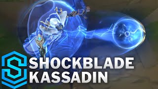 Shockblade Kassadin Skin Spotlight  PreRelease  League of Legends [upl. by Tomasine945]