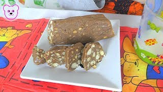 Кондитерская колбаса с орехами своими руками Chocolate Salami DIY [upl. by Chemar]