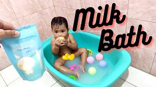 HOW TO DO BREAST MILK BATH [upl. by Ratep]