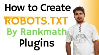 How to Create robotstxt By Rankmath Plugins  How to Edit Robotstxt in Rankmath  WordPress Setup [upl. by Sybilla]