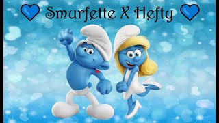 Smurfette X Hefty  Love Moments The Smurfs The Lost Village [upl. by Sucitivel]