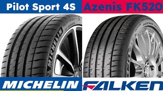 Michelin Pilot Sport 4 S vs Falken Azenis FK520 [upl. by Rizas]