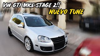 TODAS LAS MODIFICACIONES DEL VW GTI MK5 STAGE 2 POPS AND BANGS TUNE  JON TOPS [upl. by Zilef]