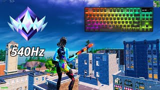 SteelSeries Apex Pro Mini Fortnite Gameplay  ASMR Keyboard  360 FPS 4K  RTX 4060  Ryzen 7 5700x [upl. by Niuqram717]