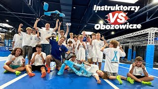 BMX NA PARKU TRAMPOLIN  Instruktorzy VS Obozowicze [upl. by Graff]