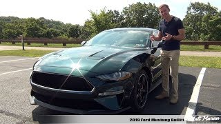 Review 2019 Ford Mustang BULLITT [upl. by Aierbma]