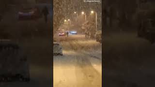 Crazy driving conditions in Castlebar Town Ireland shorts ireland [upl. by Kyne]