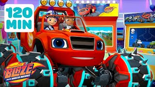 Blazes ARCADE 🕹️ 2  Crushers Robot Game Missions amp MORE 🤖  Blaze and the Monster Machines [upl. by Aicnerolf]