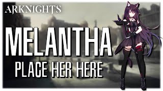 Arknights Operator Profile Melantha [upl. by Baras]